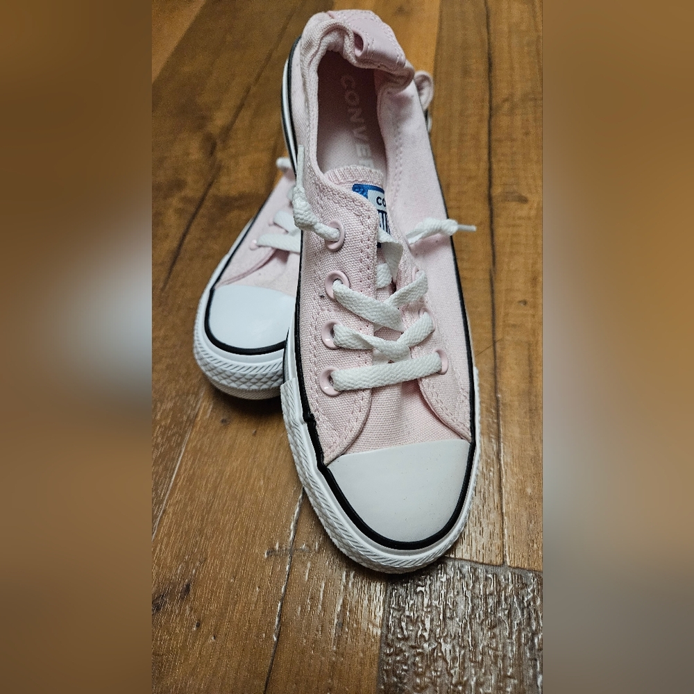 Converse Light Pink Slip On Sneakers